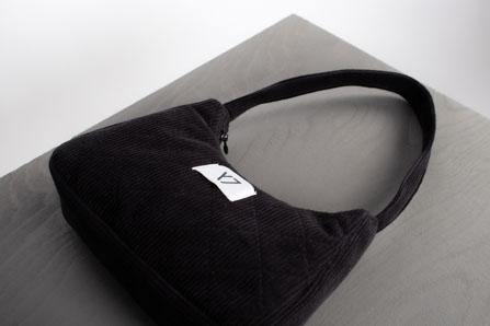 
                  
                    Load image into Gallery viewer, Chloe Bag Black Corduroy - Y7longlong.com
                  
                