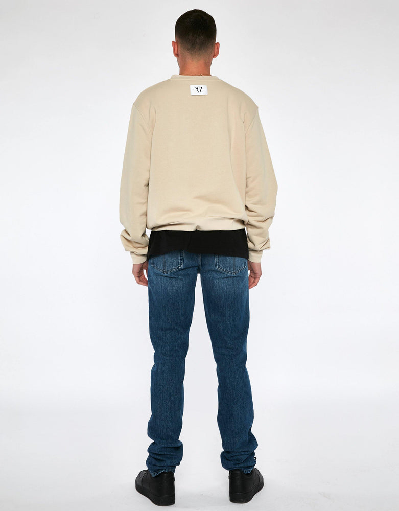 
                  
                    Load image into Gallery viewer, LUKE CREW NECK - Available 17.12.20 - Y7longlong.com
                  
                